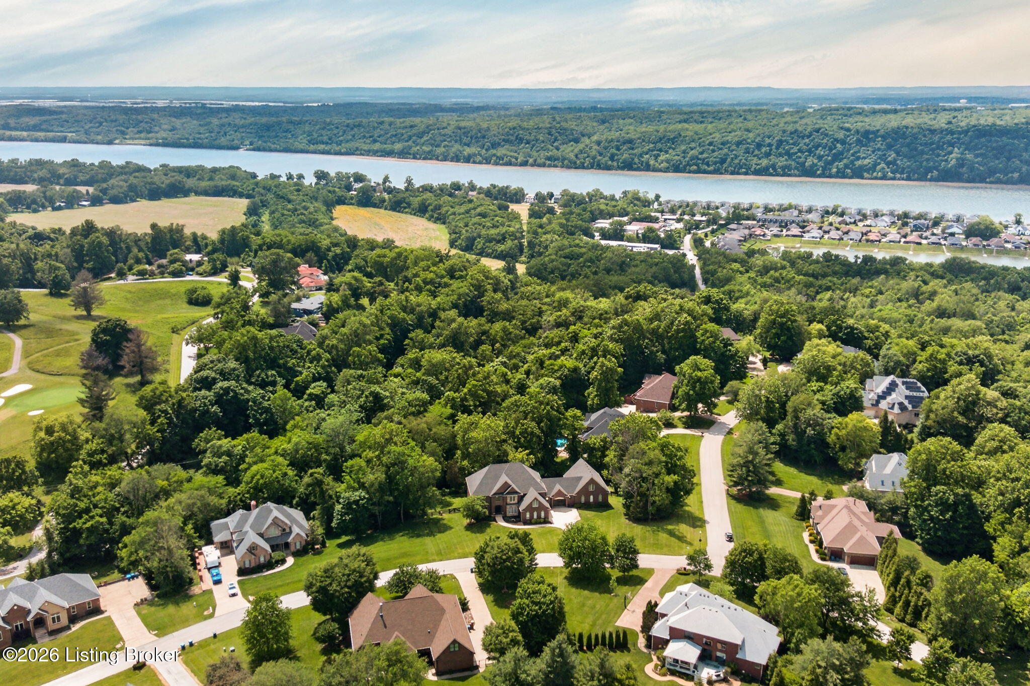 Goshen Kentucky green neighborhood landscape for Kentuckiana Moving service-area planning