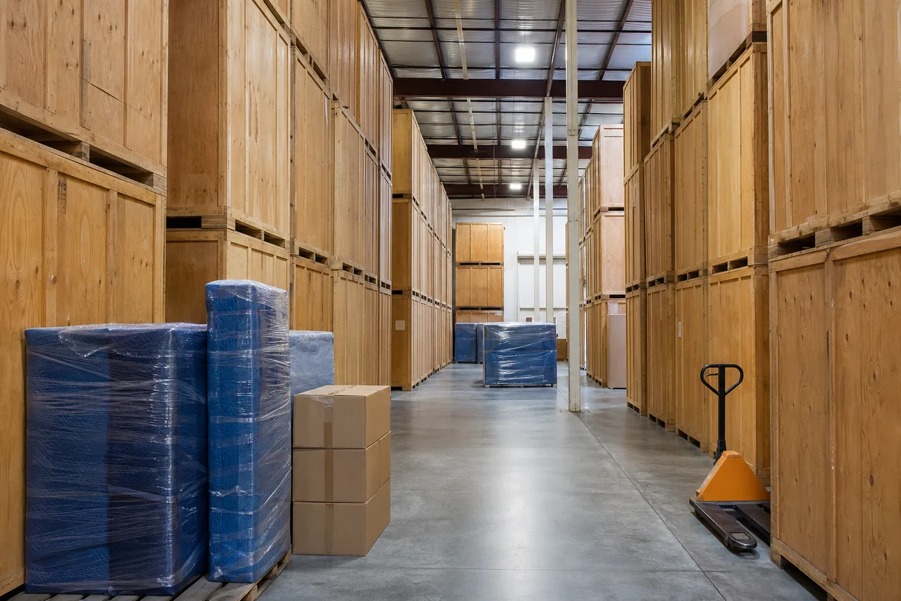 Kentuckiana Moving warehouse and moving equipment
